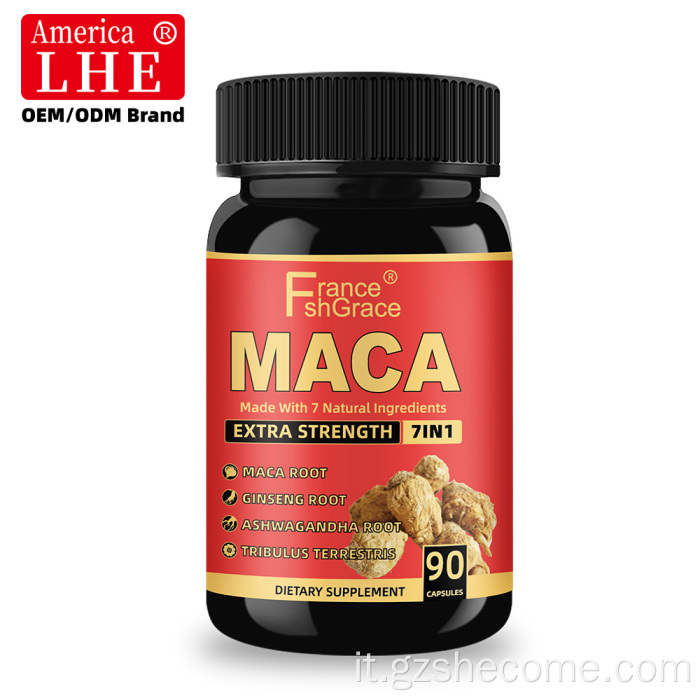Pillole organiche per l'ingrandimento del pene di Shecome Maca